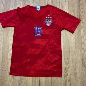 womens soccer Rapinoe shirt number 15